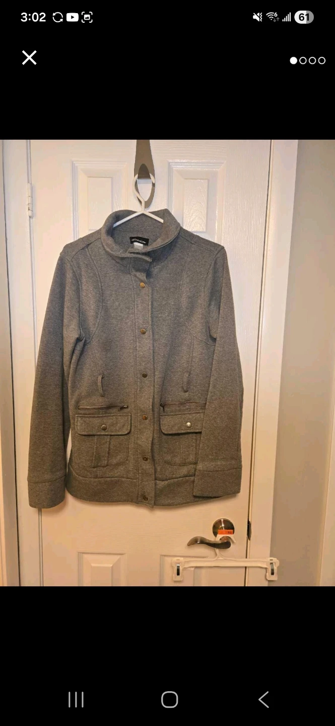 Grey Fleece Jacket