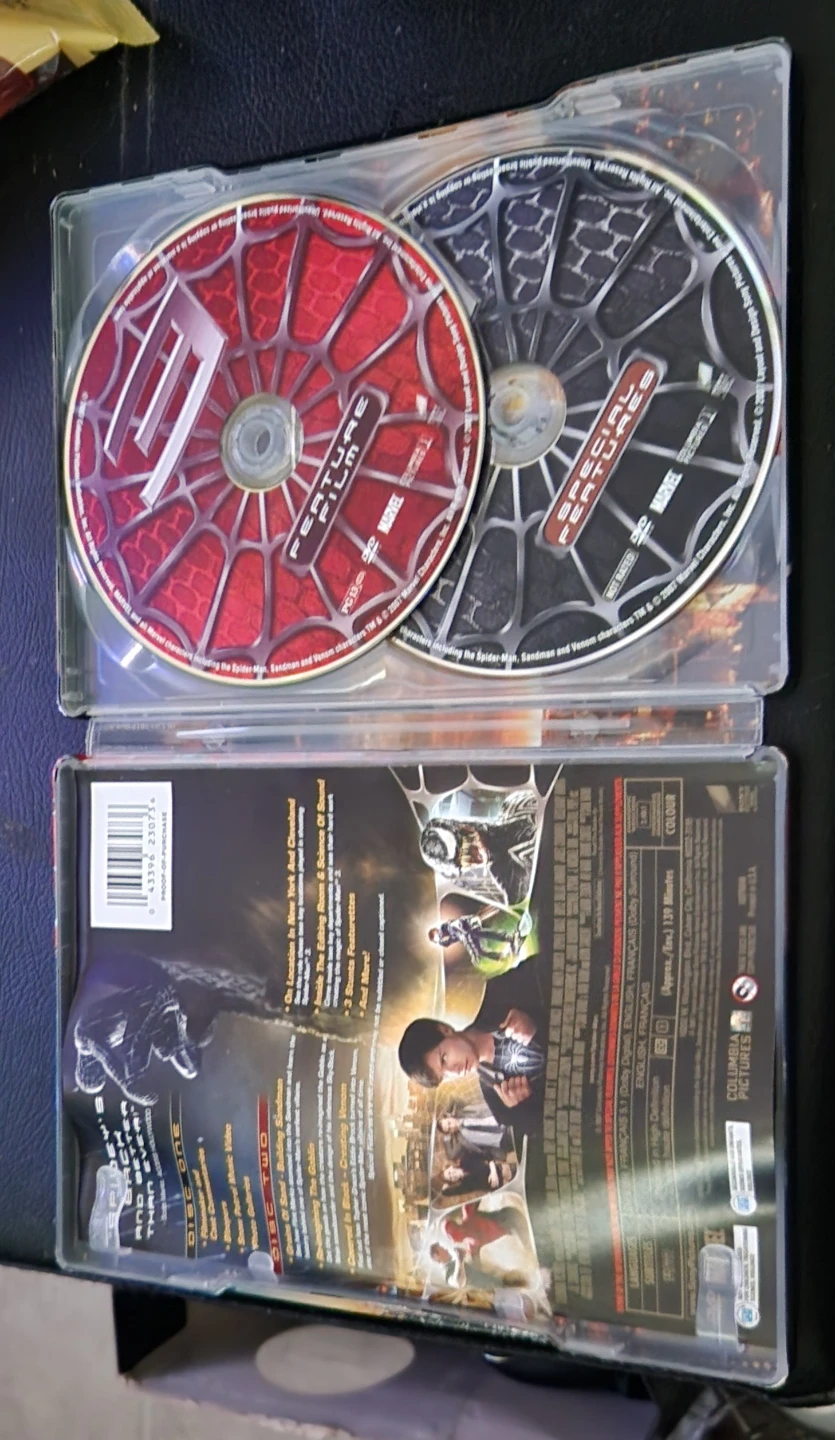 Spider-Man 3 DVD Steelbook (2-Disc Bilingual Special Edition) - photo 2
