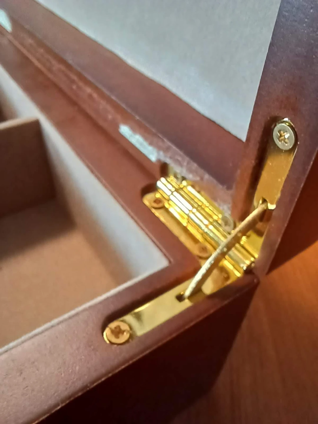 ⚽  Wooden Jewellery/tea Box with Glass Lid - photo 5