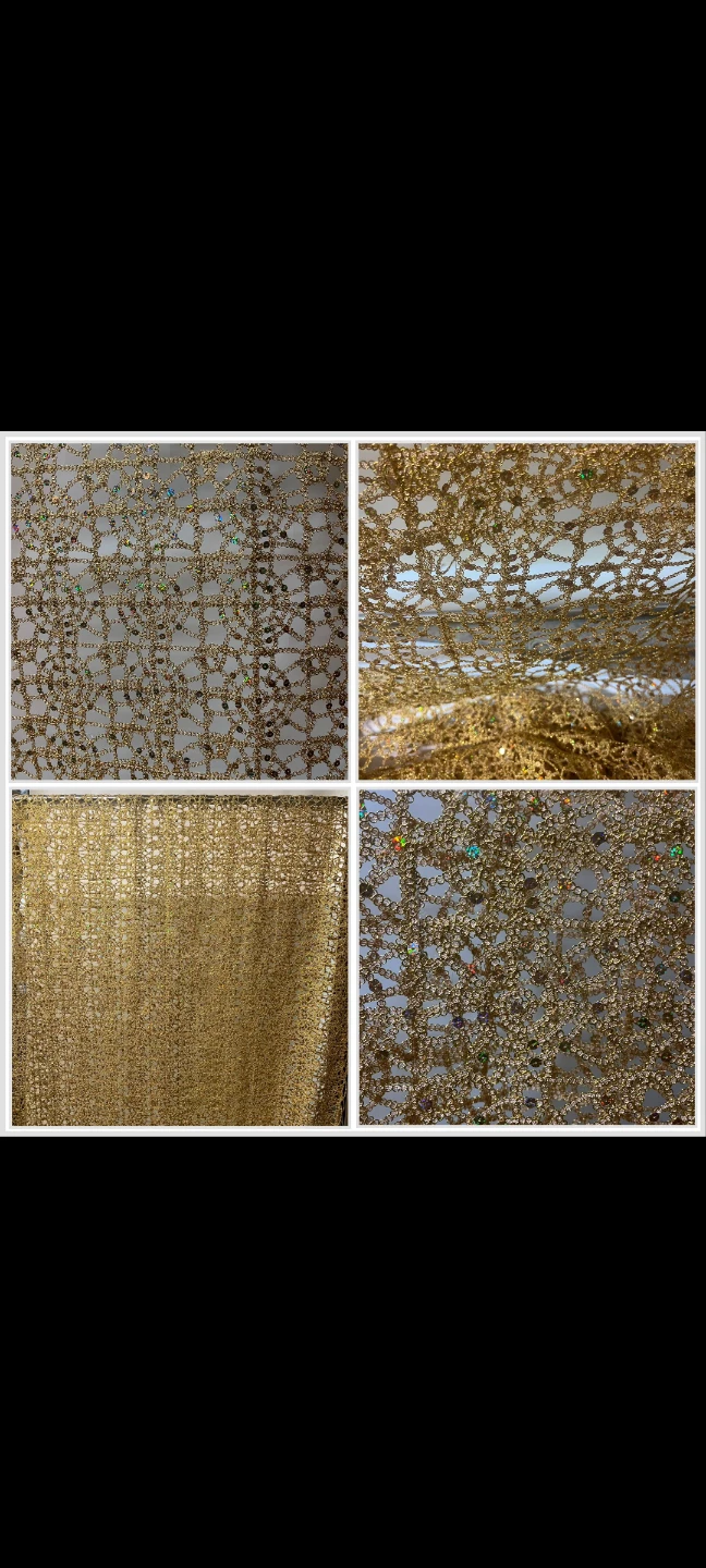 Sparkly Fabric Material - photo 3