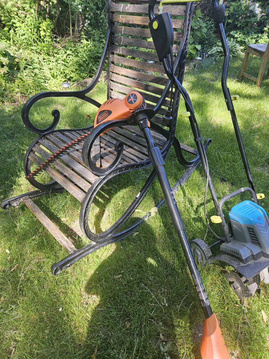 Black & Decker Hedge Trimmer and Tiller
