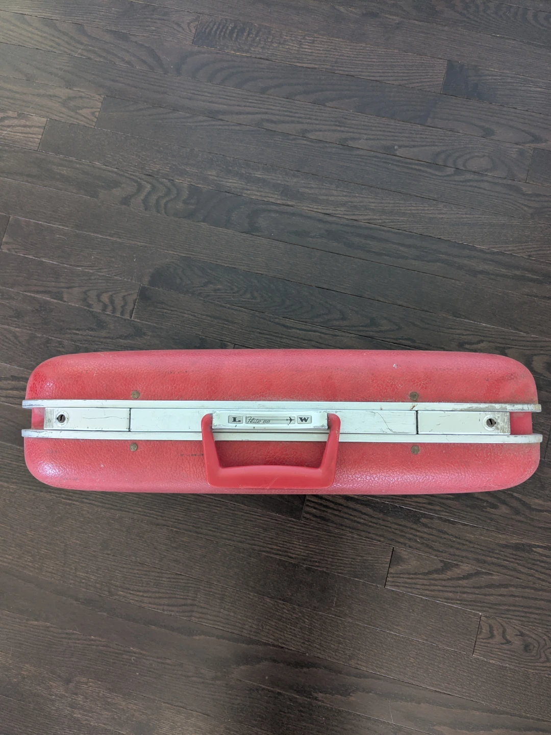 Red Vintage Suitcase