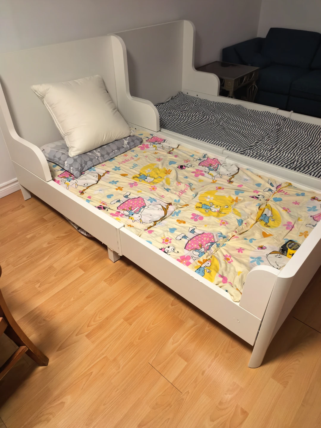 White Toddler Bed Frame