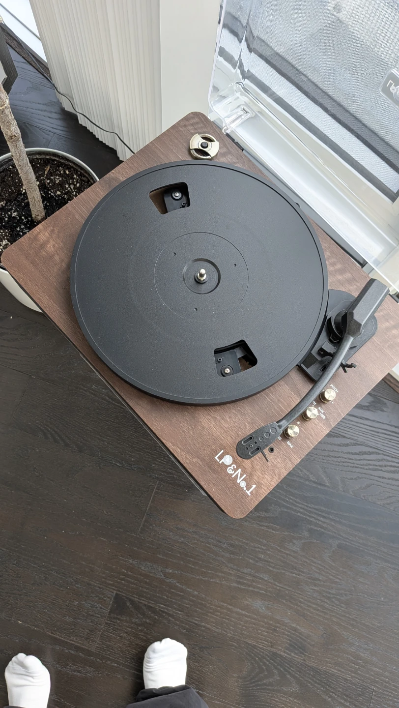 LP&No.1 Turntable Record Player - photo 2