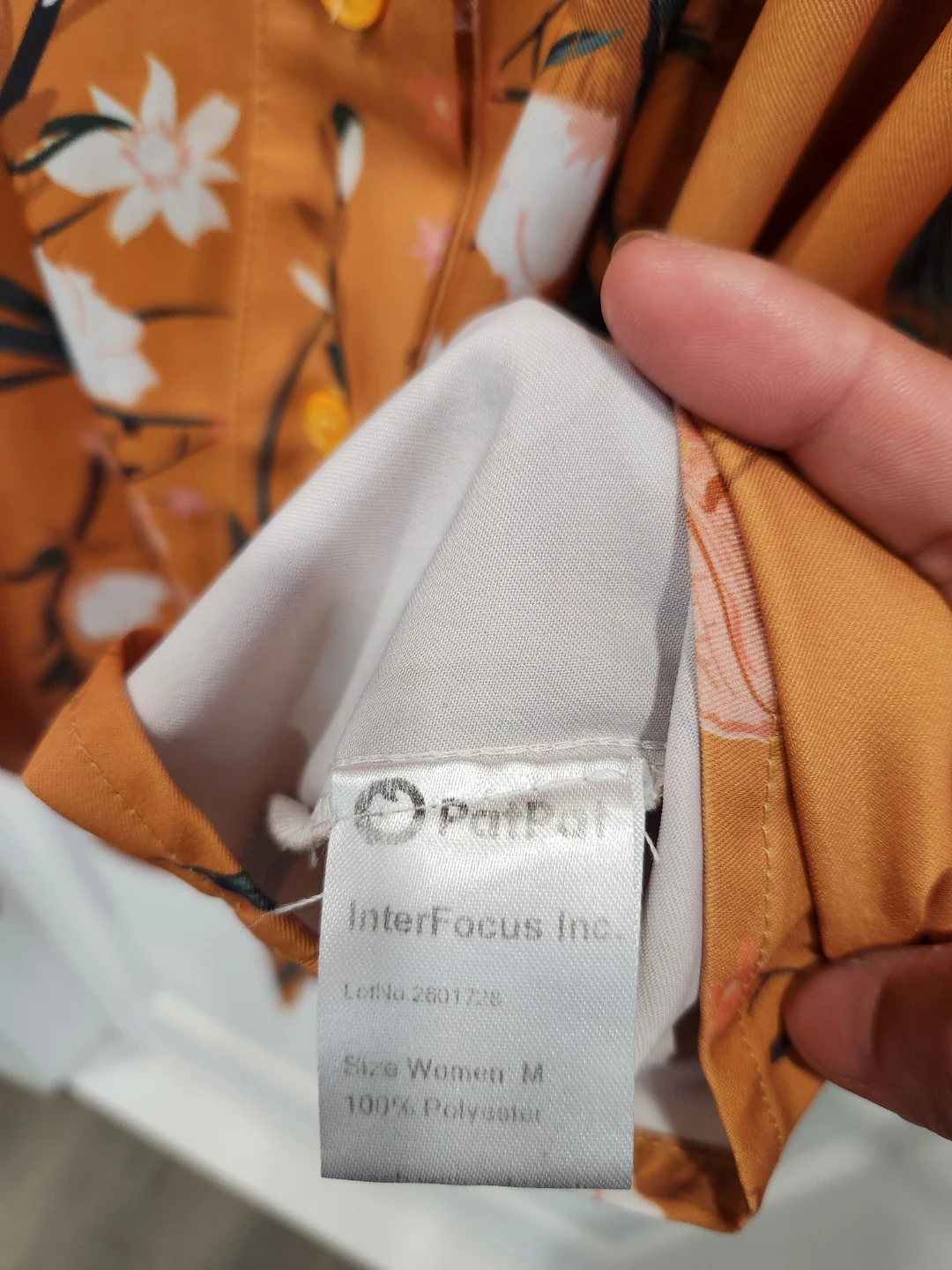 PatPat Women's Floral Print Button-Front Midi Dress - Size M ⚽ - photo 3