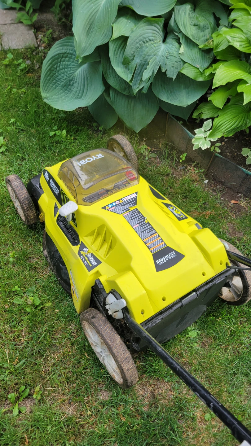 40V Ryobi 20" Cordless LawnMower-AS IS - photo 4
