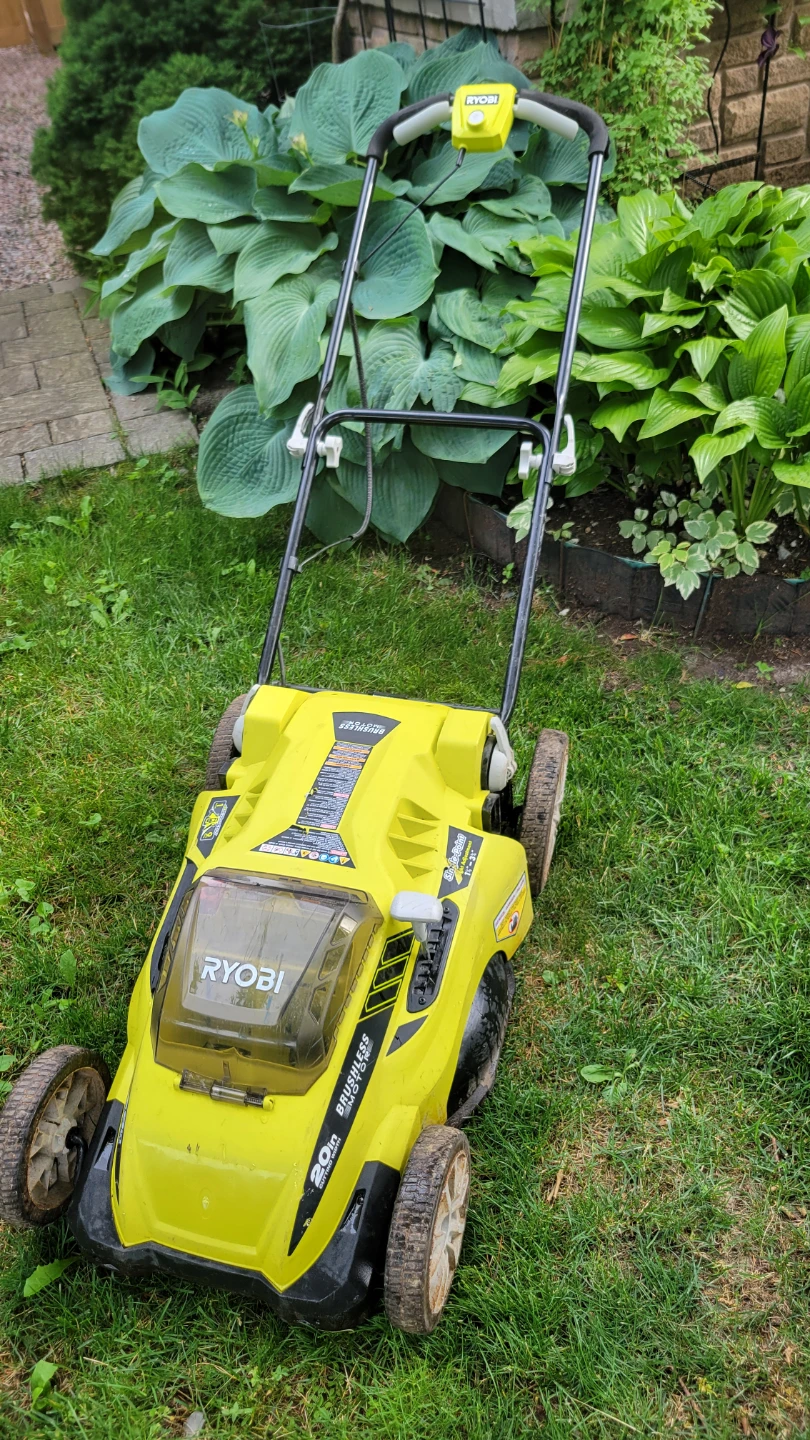 40V Ryobi 20" Cordless LawnMower-AS IS - photo 5