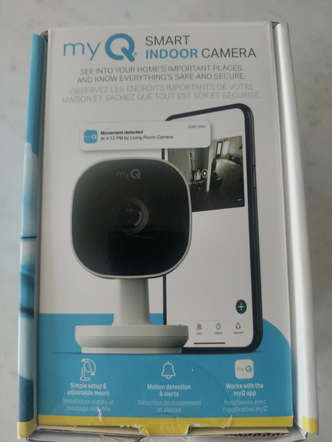 myQ Smart Indoor Security Camera