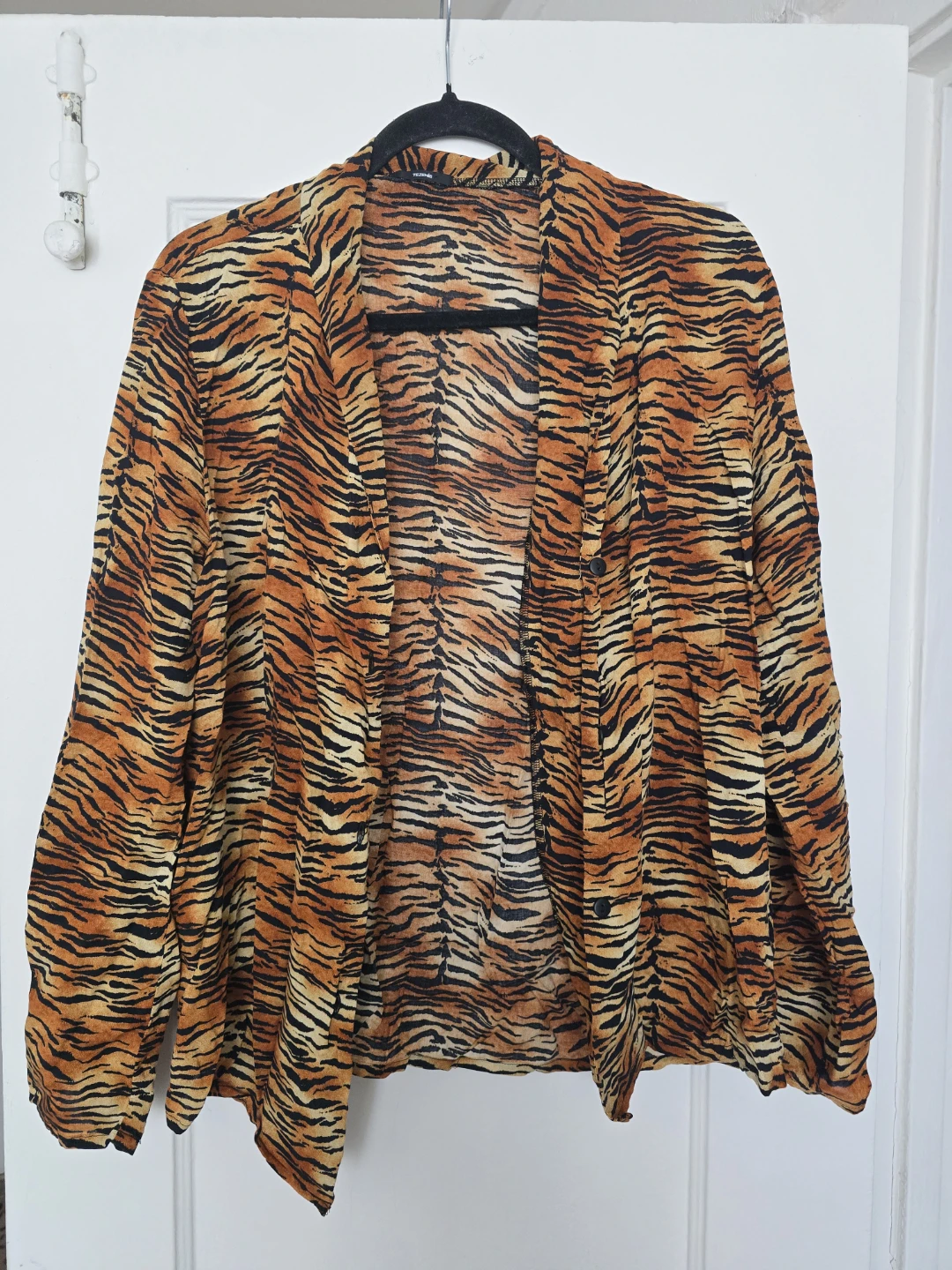 Tiger Print PJ set (shirt+pants)