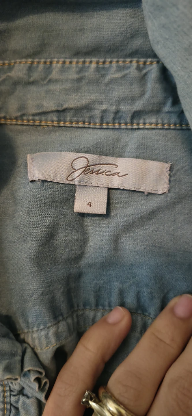 Jessica Denim Shirt - Size 4 - photo 2