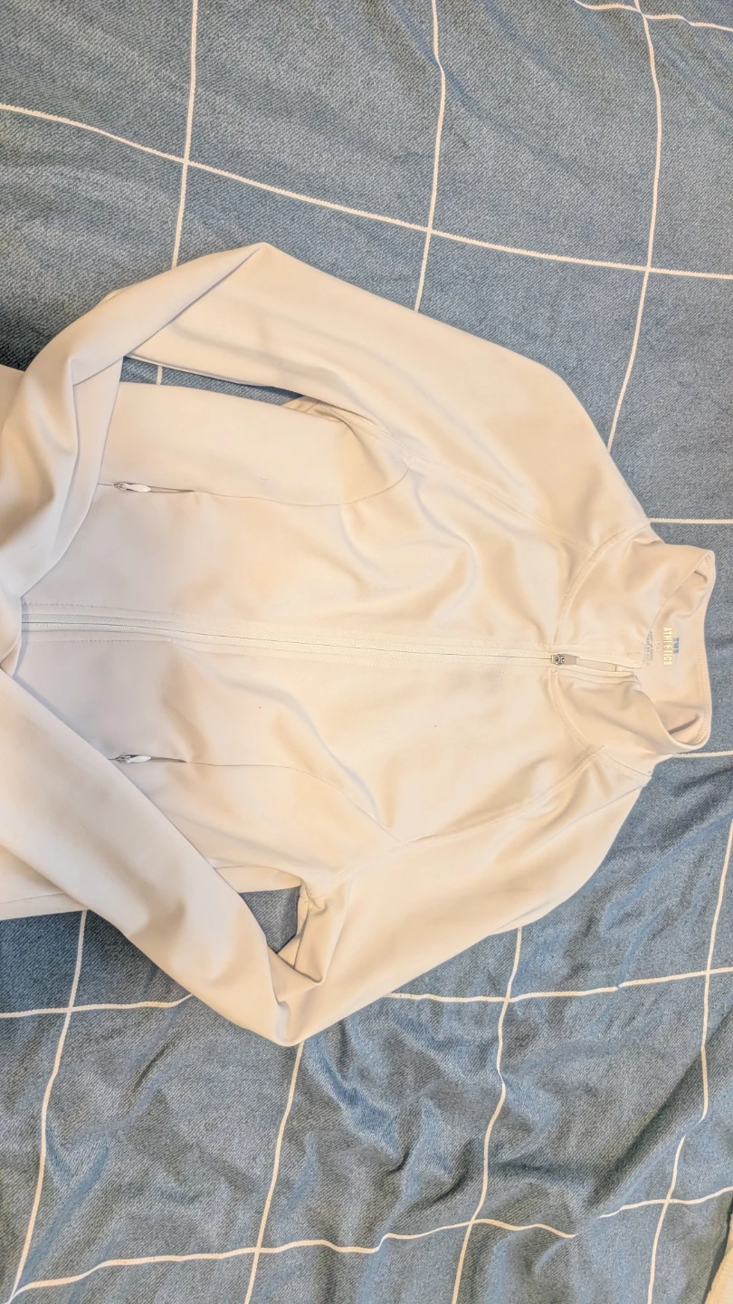 Athletic Works White Full Zip Jacket - photo 2