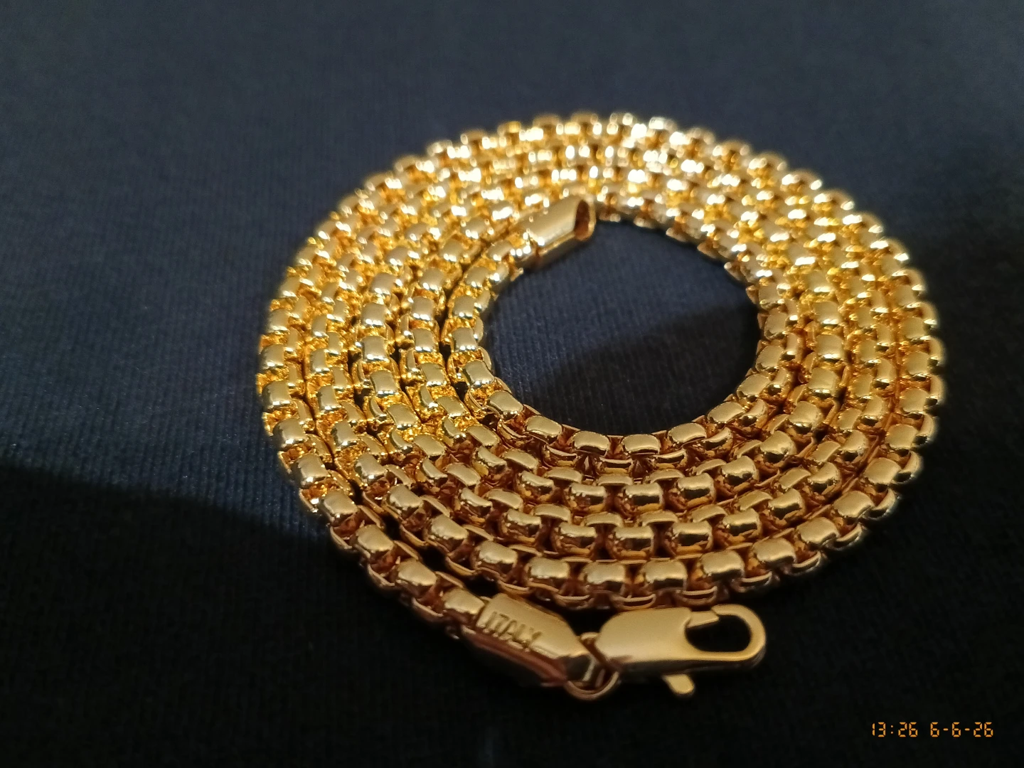 STERLING SILVER , 14K GOLD PLATED , 24 in - photo 3