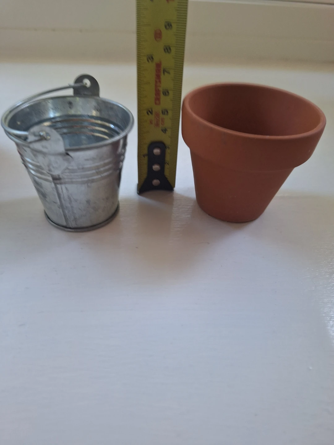 Mini Terracotta Pots and Galvanized Buckets Set - photo 2