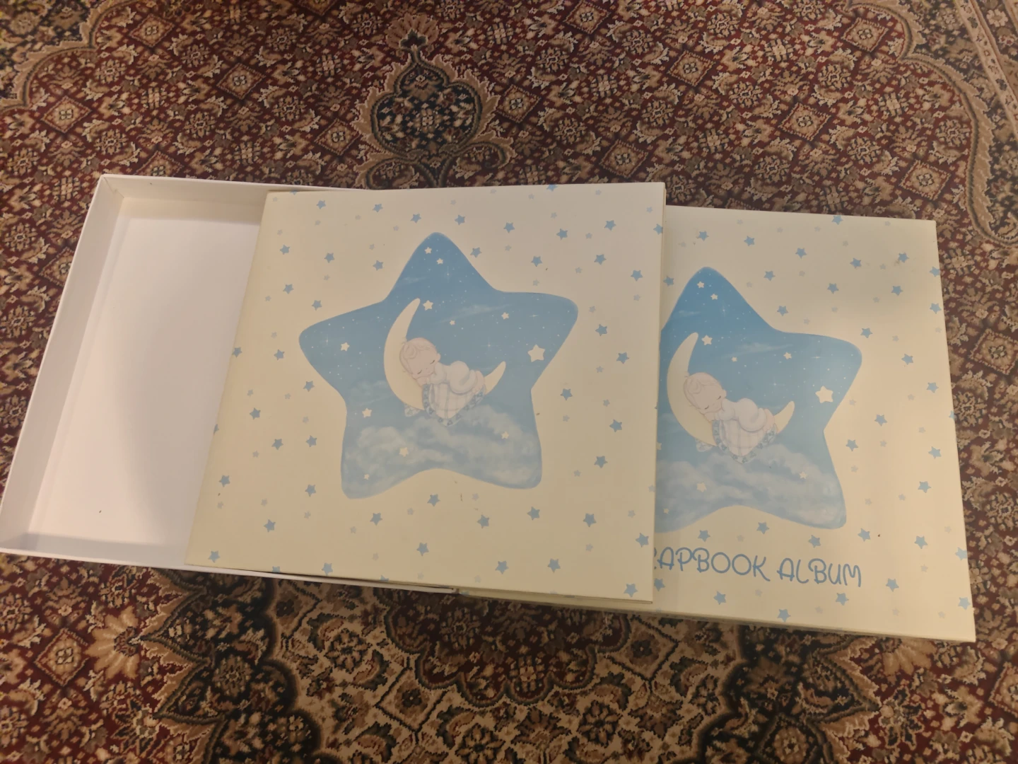 Baby Scrapbook Album with Moon and Star Design - photo 3