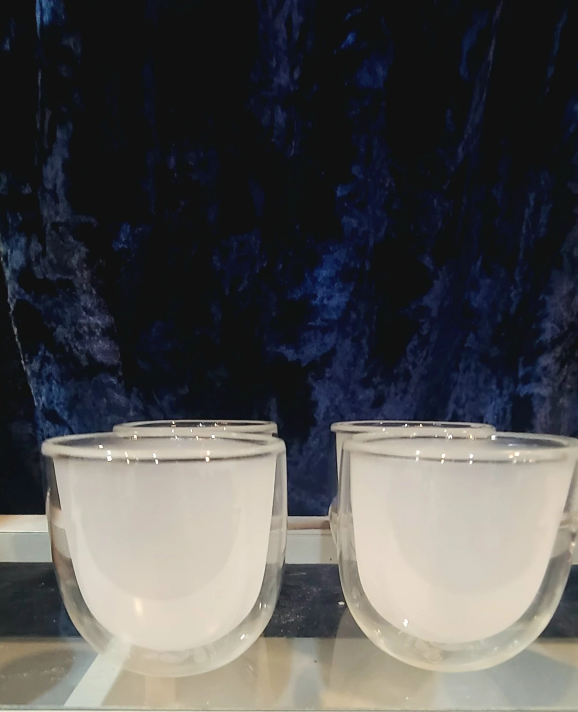 Teavana Set of 4 Double Wall Glass Mugs - photo 2