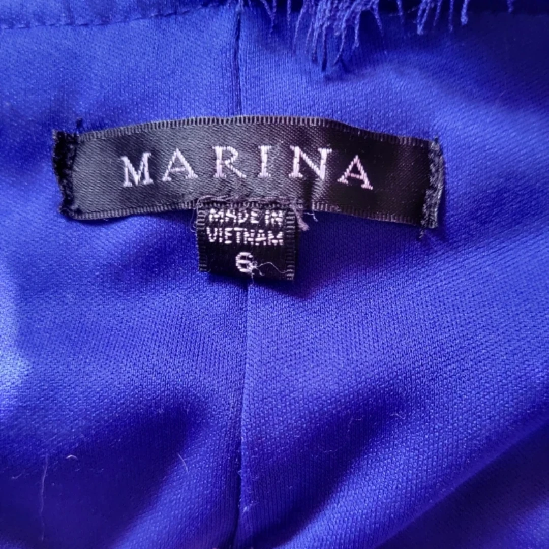 Marina royal blue Lace Dress - photo 2