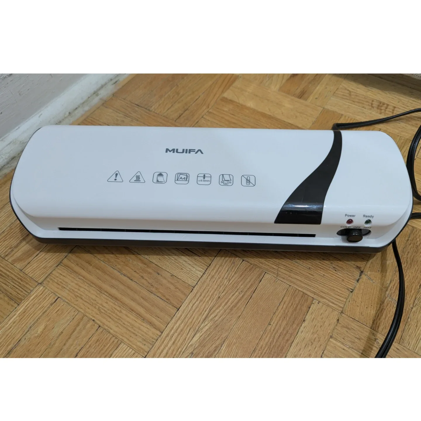 NEW MUIFA Laminator Machine, A4 Thermal Hot & Cold OL277