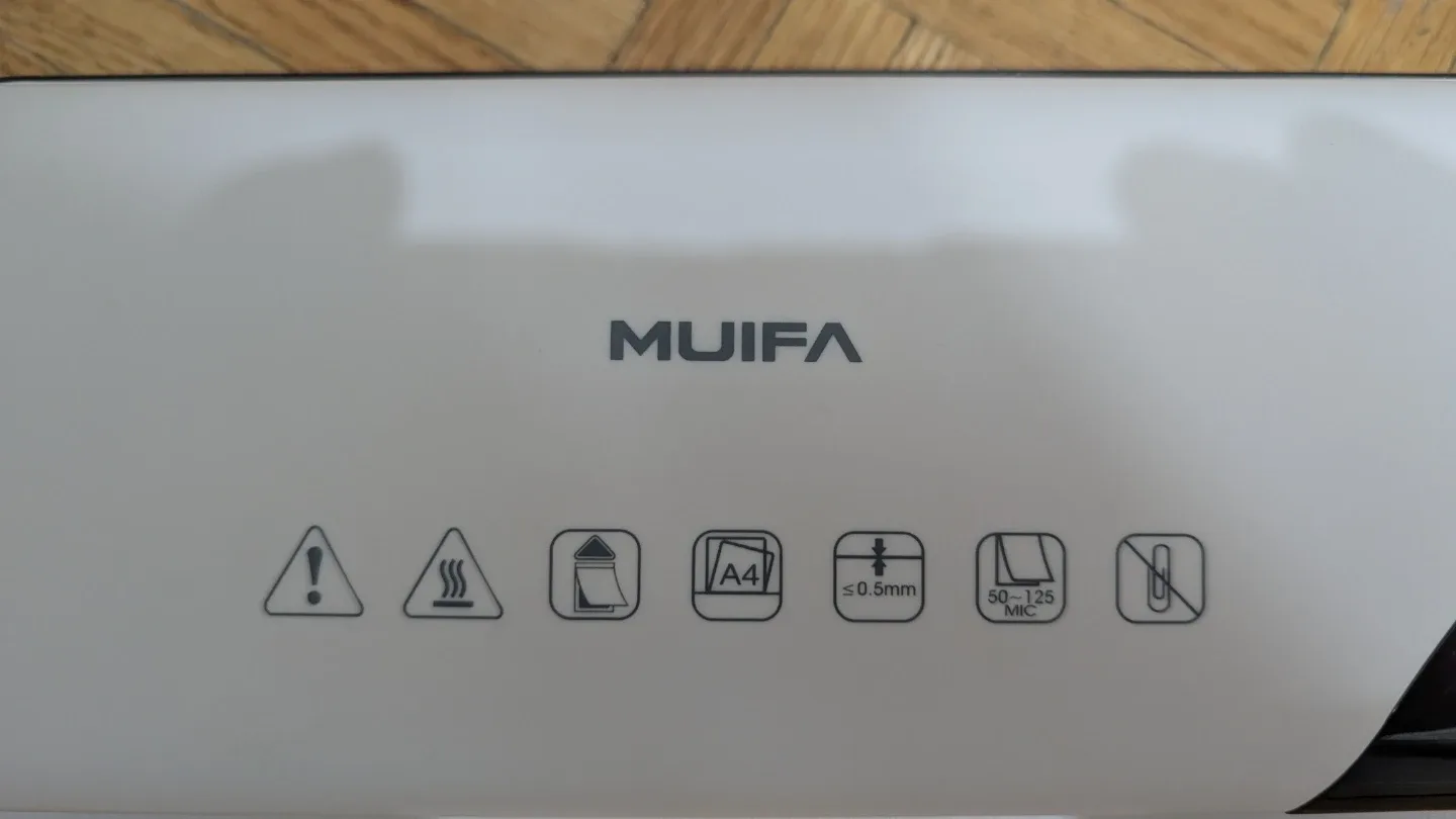 NEW MUIFA Laminator Machine, A4 Thermal Hot & Cold OL277 - photo 2