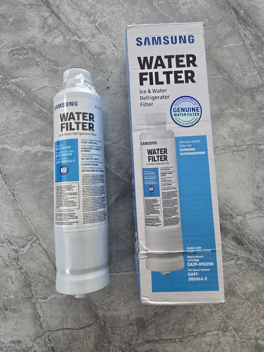 Samsung Water Filter HAF-CIN/EXP for Ice & Water Refrigerators