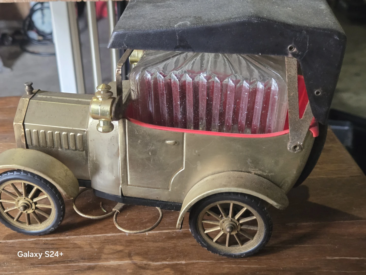 Vintage Car Decanter with Glass Bottle - photo 3