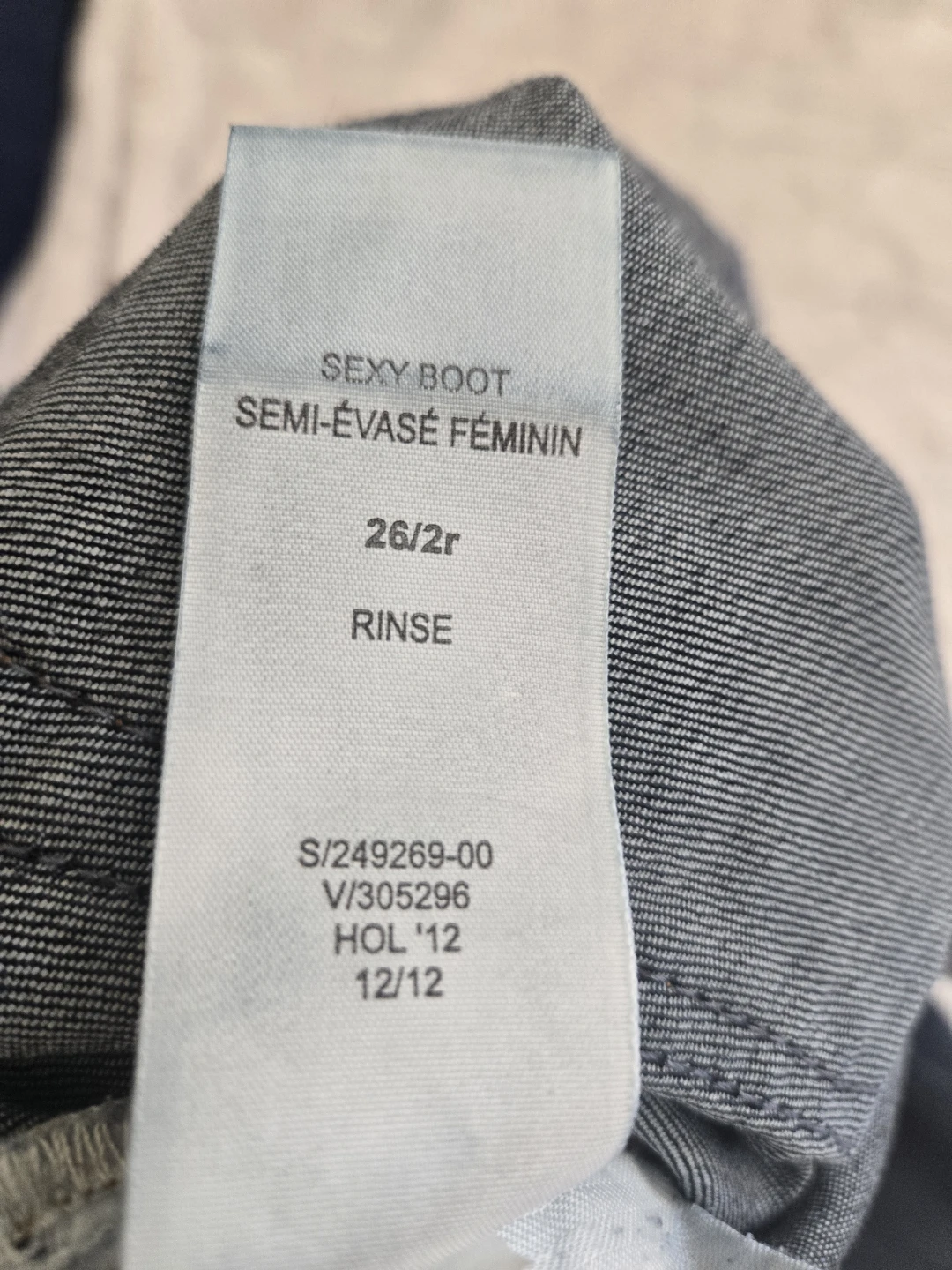 Gap Sexy Boot Jeans Size 26/2r - photo 3