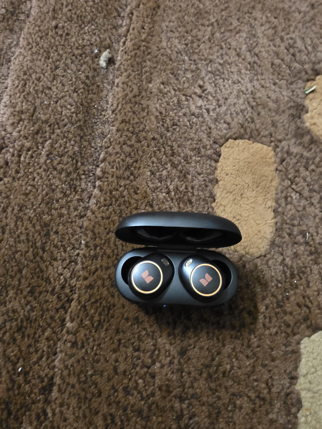Monster Wireless Earbuds with Charging cable.