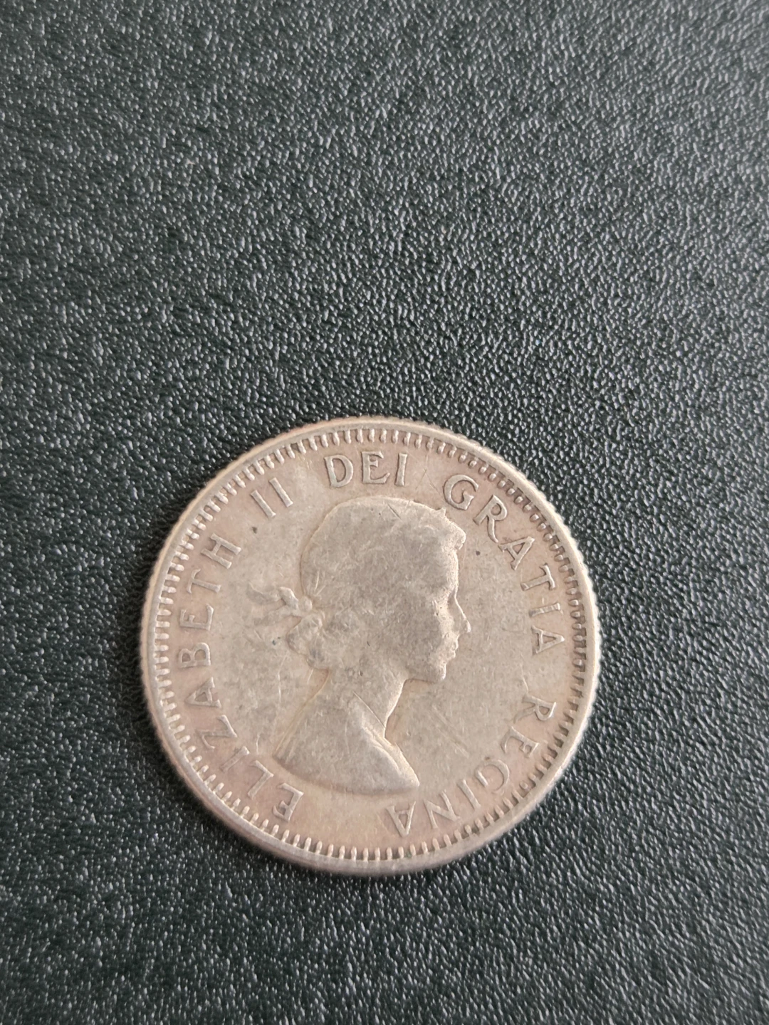 1959 Canada 10 Cents Coin Silver