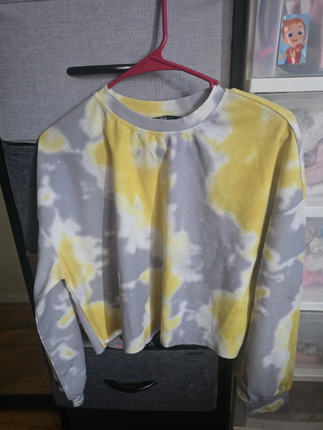 ⚽️ SHEIN Tie Dye Long Sleeve Shirt