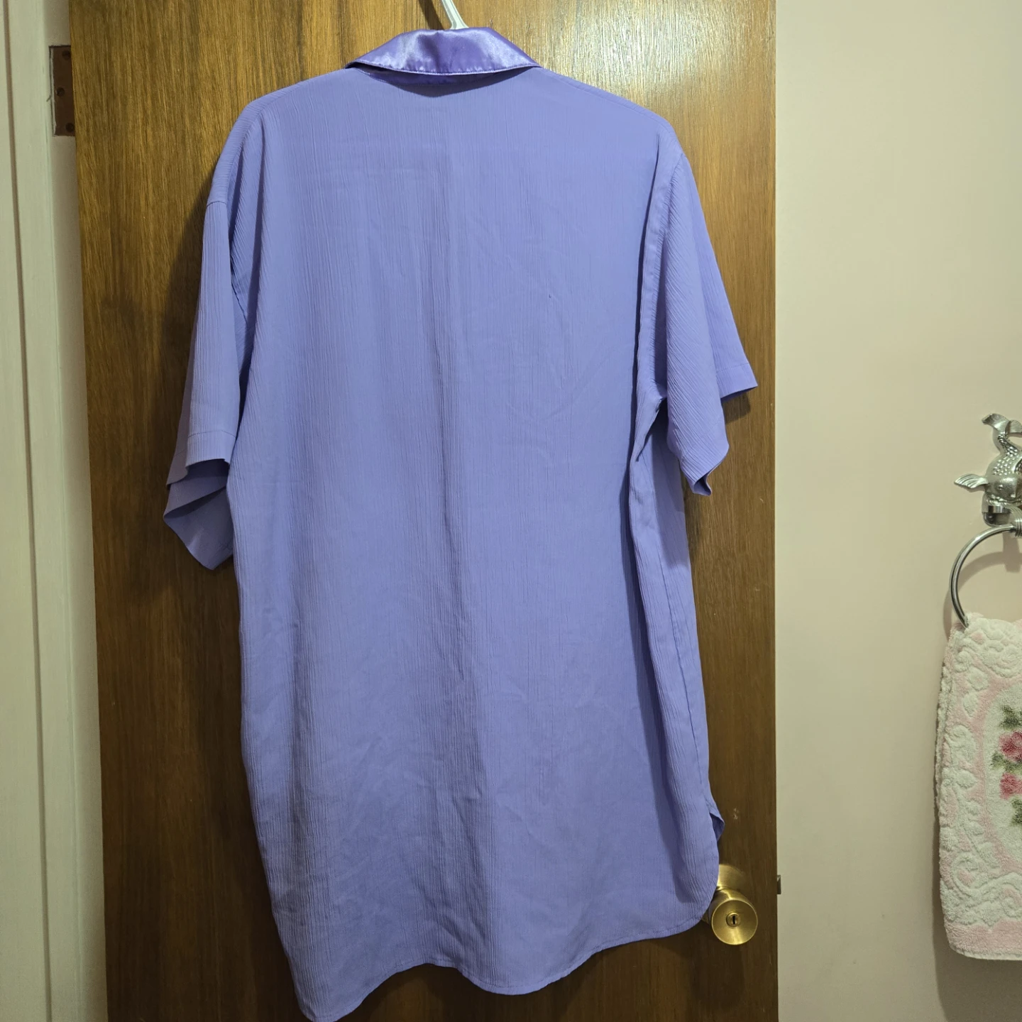 Victoria's Secret Purple Short Sleeve Nightshirt M/L - photo 4