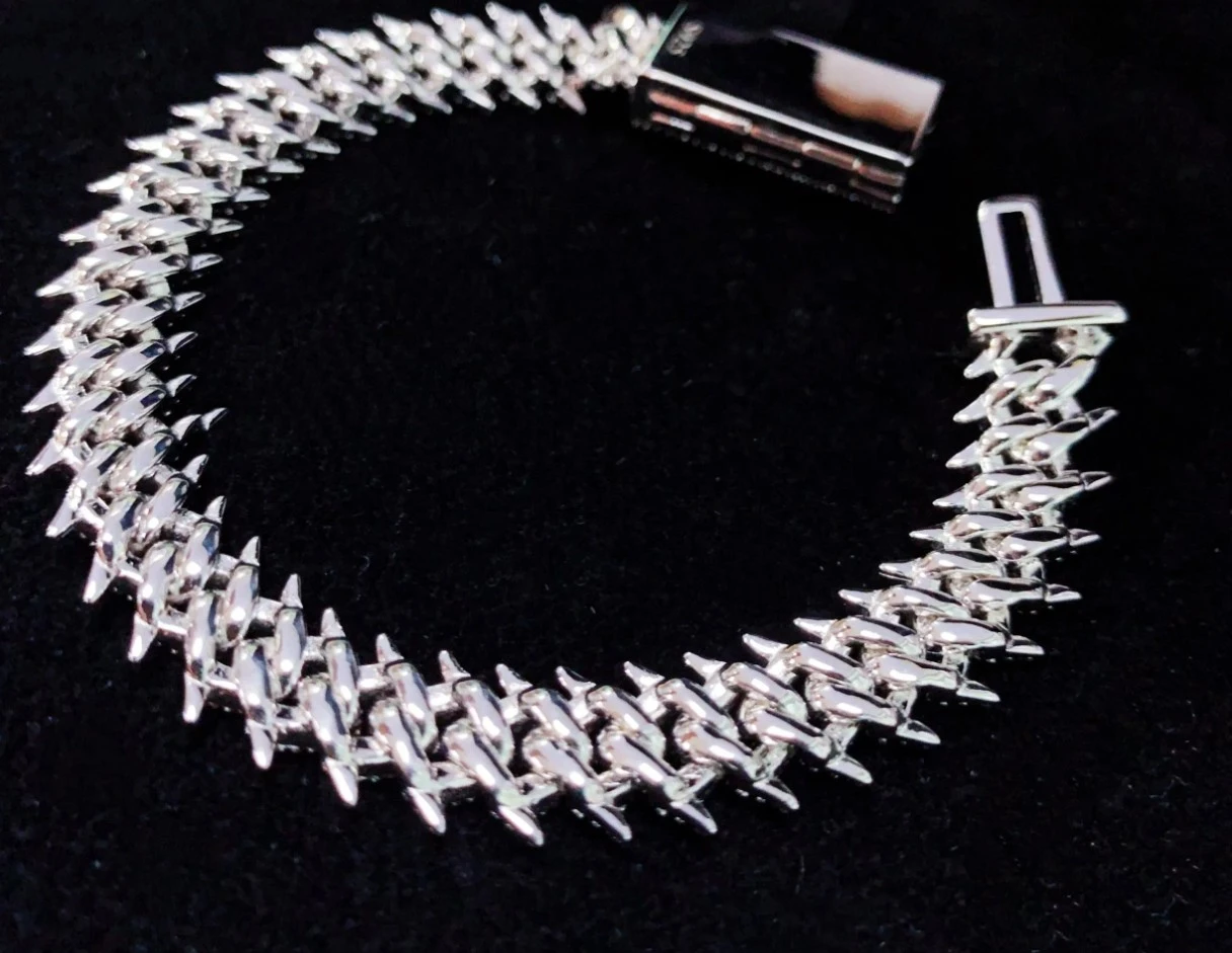 GRA Moissanite Bracelet FH1802 - 10mm - photo 2