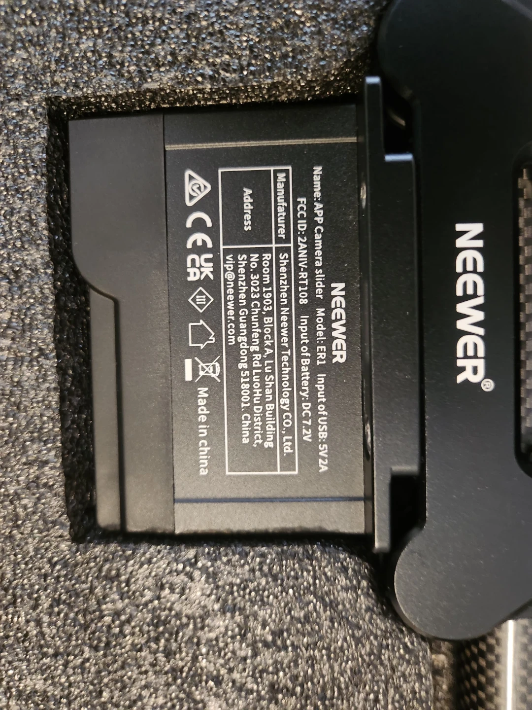 Neewer ER1 App Wireless Electronic Video Slider - photo 4