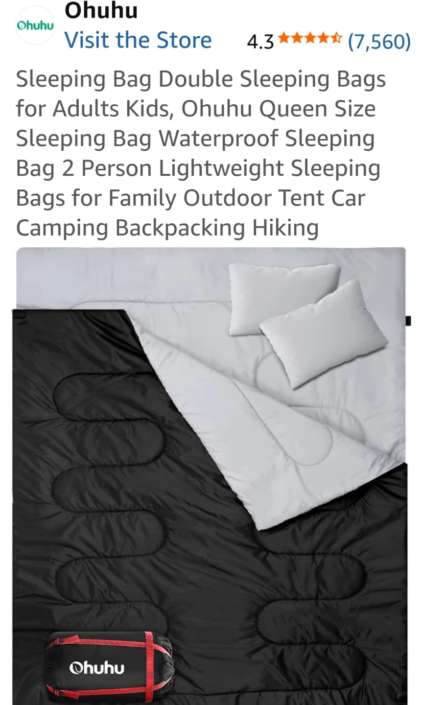 Sleeping Bag - Queen Size - photo 2