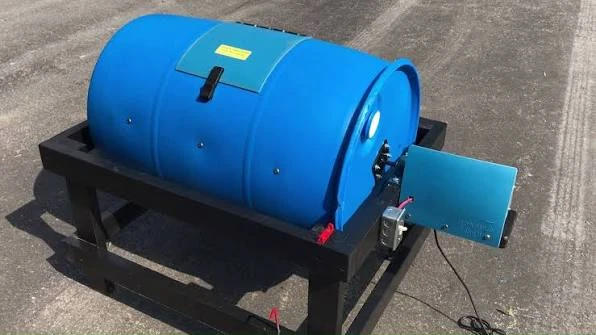 Large Wooden Tumbler fLesh machine