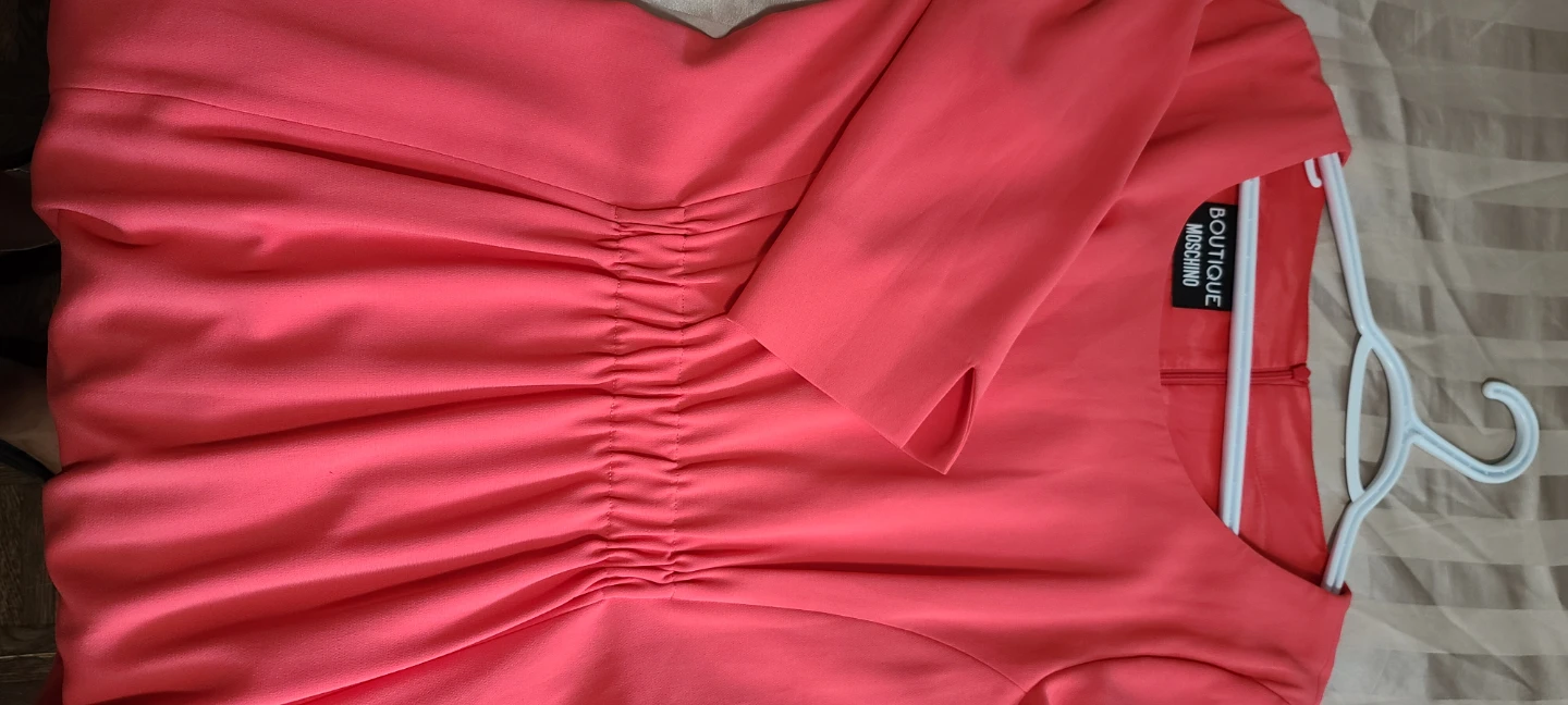 Moschino Boutique Coral Designer Dress - photo 3