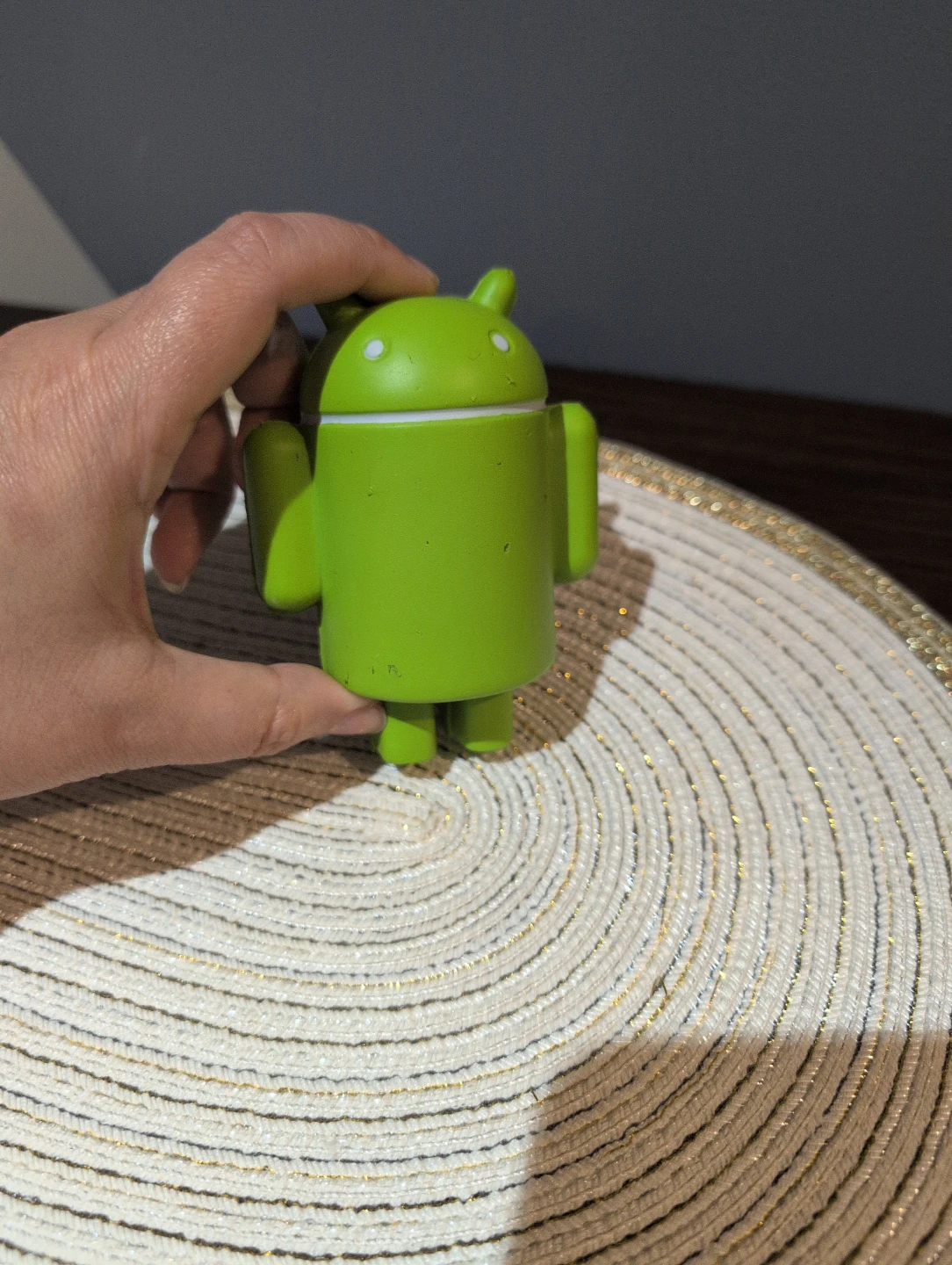 Green Android Robot Figurine - photo 2