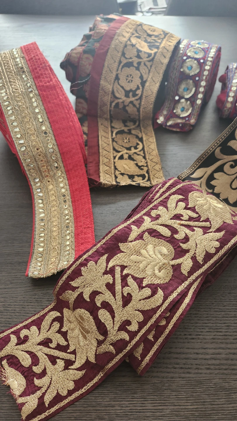 Decorative Saree borders - Various Styles - photo 2