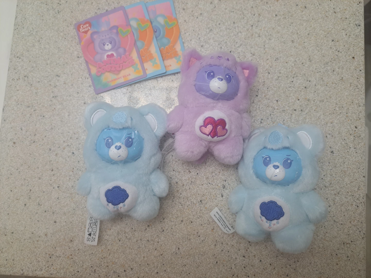 Care Bears Animal Costume Keychains