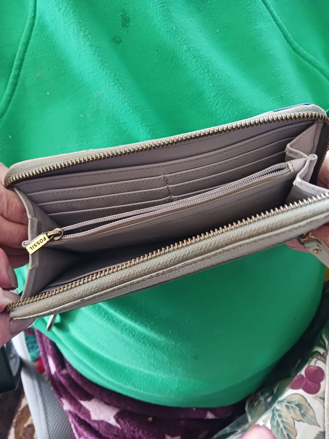 Fossil Patchwork Zip-Around Wallet - photo 5
