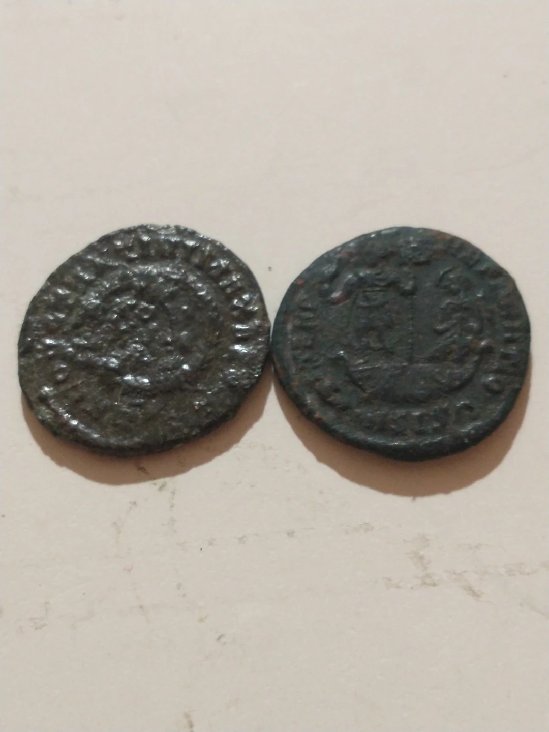 Ancient Roman bronze coin lot #1 most circa 3rd century - photo 3