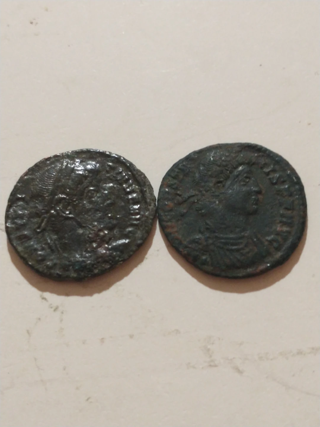 Ancient Roman bronze coin lot #1 most circa 3rd century - photo 4