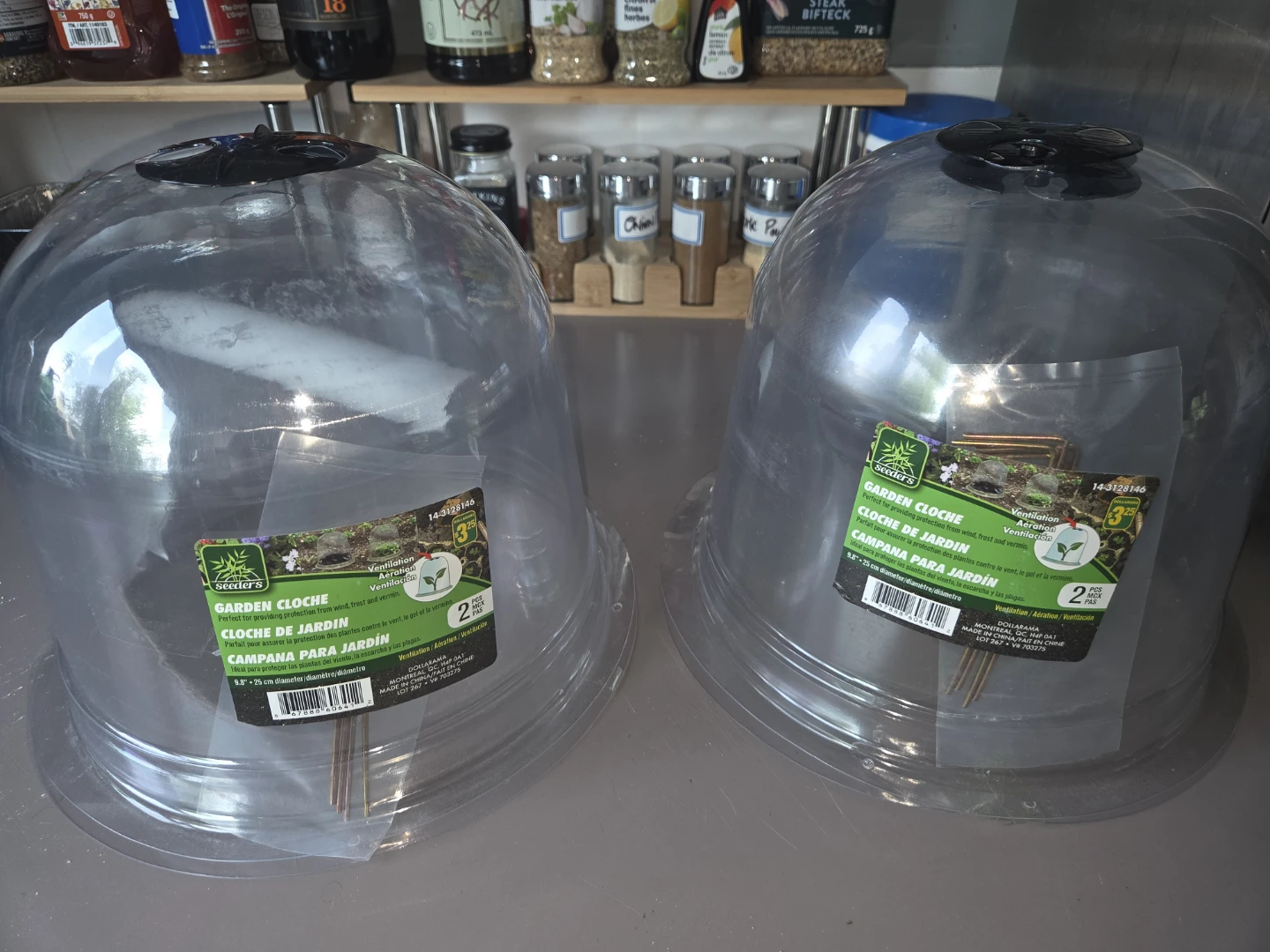 Seeders Garden Cloche Plant Protector (2 Pack)