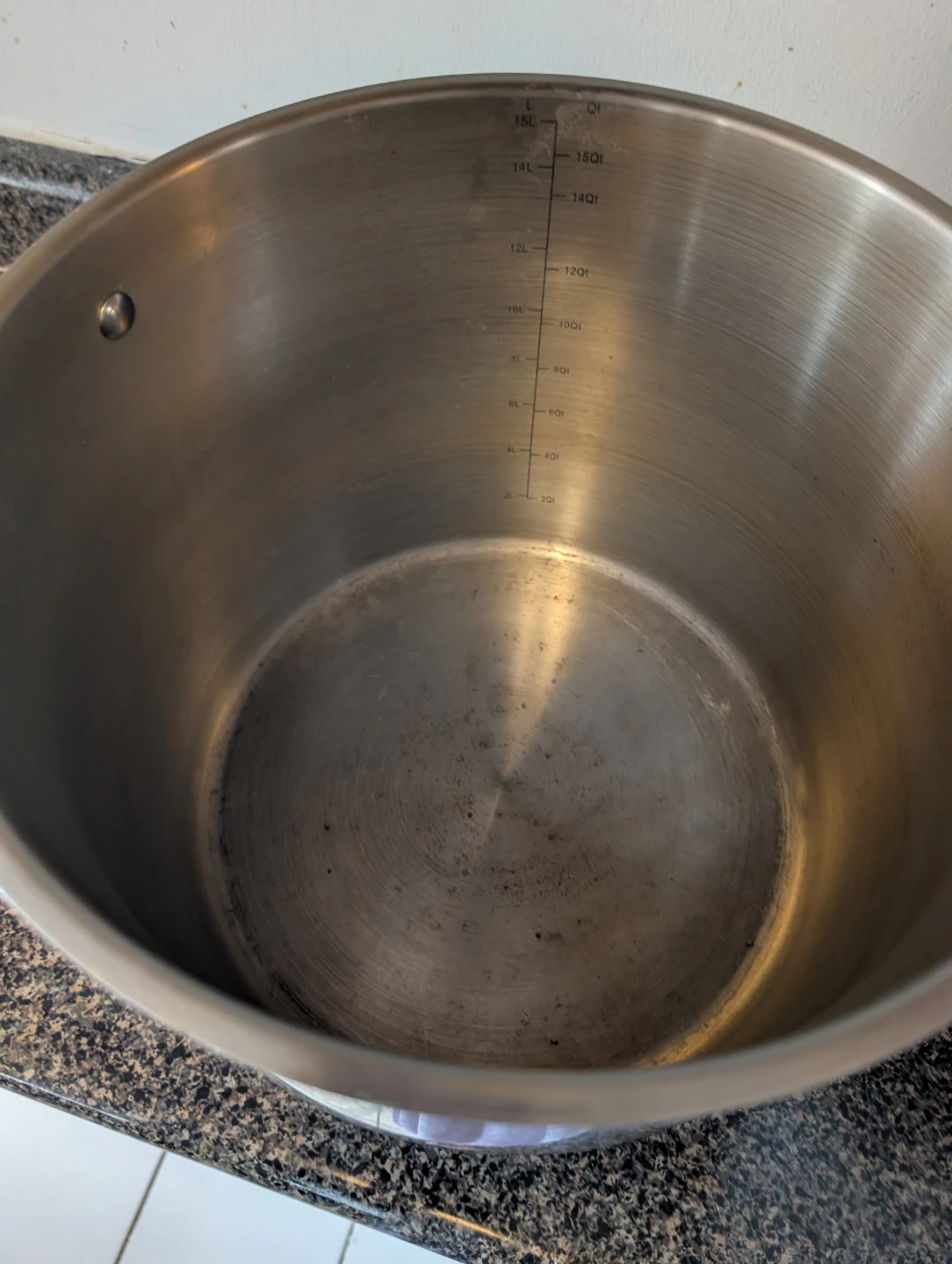 Large Stainless Steel Stock Pot with Lid - photo 2