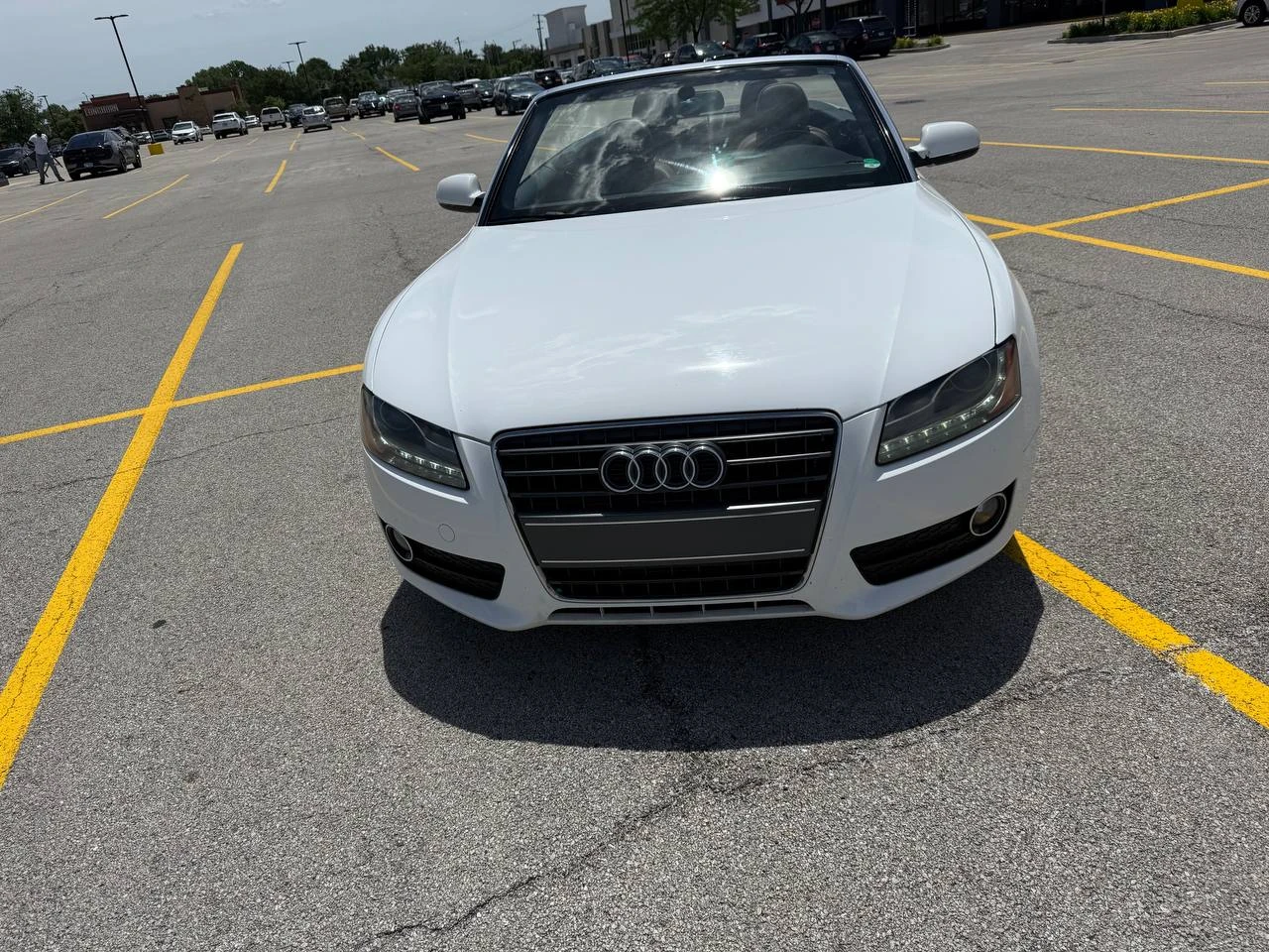 White Audi Convertible 2011 audi a5