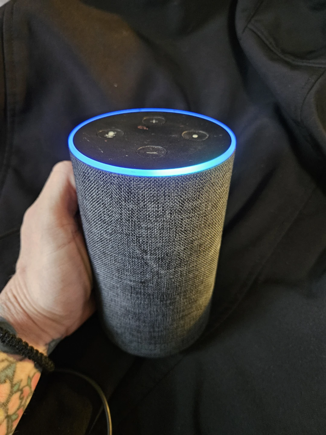 Amazon Echo (2nd Gen) Smart Speaker Charcoal