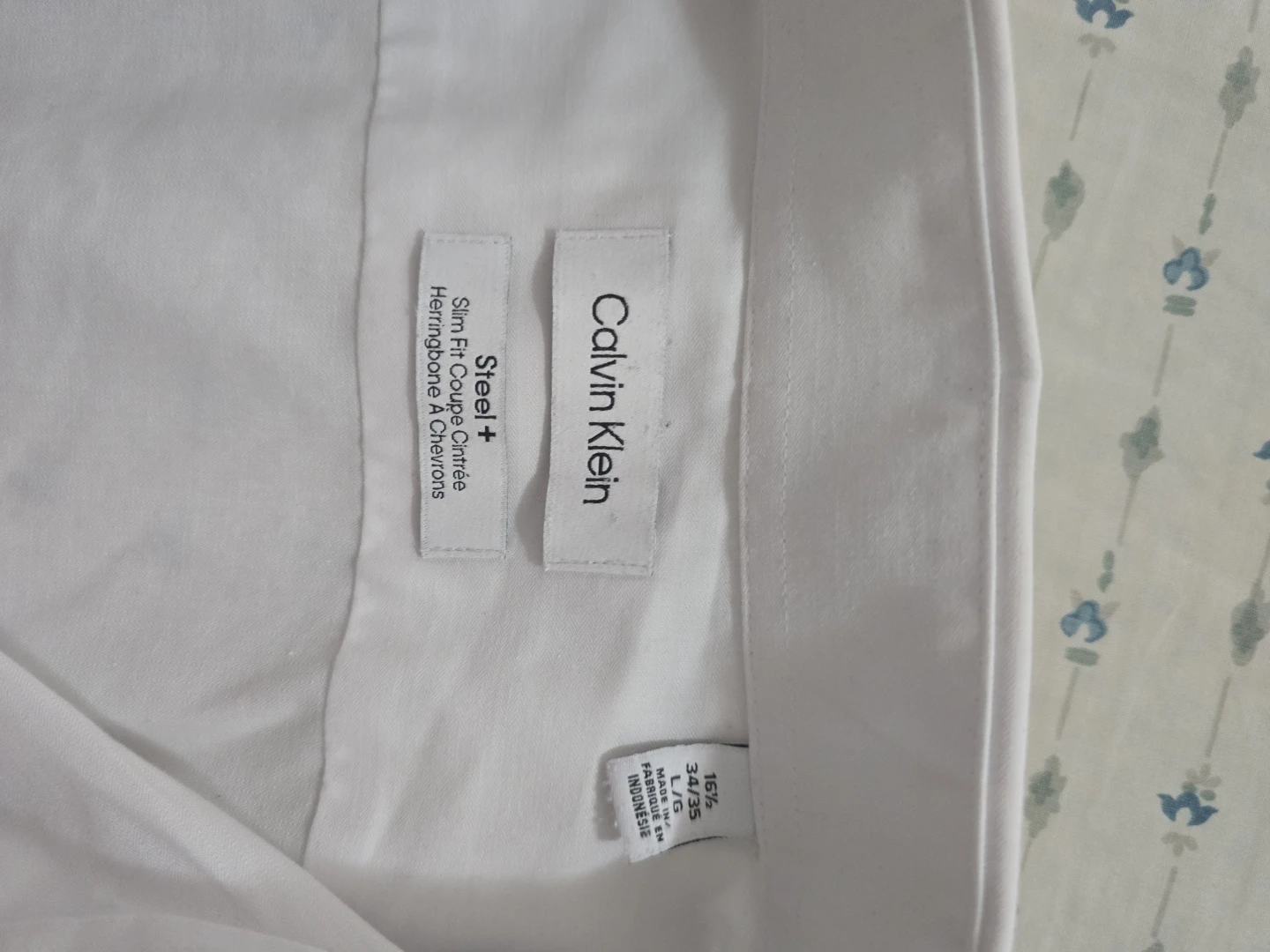 CALVIN KLEIN WHITE DRESS SHIRT - photo 2
