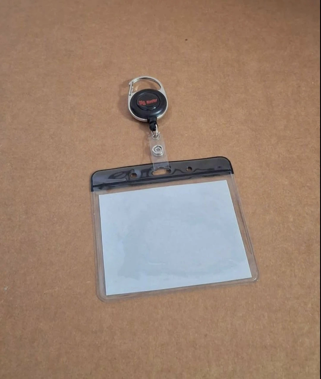 Retractable Keyring Badge Holder ⚽
