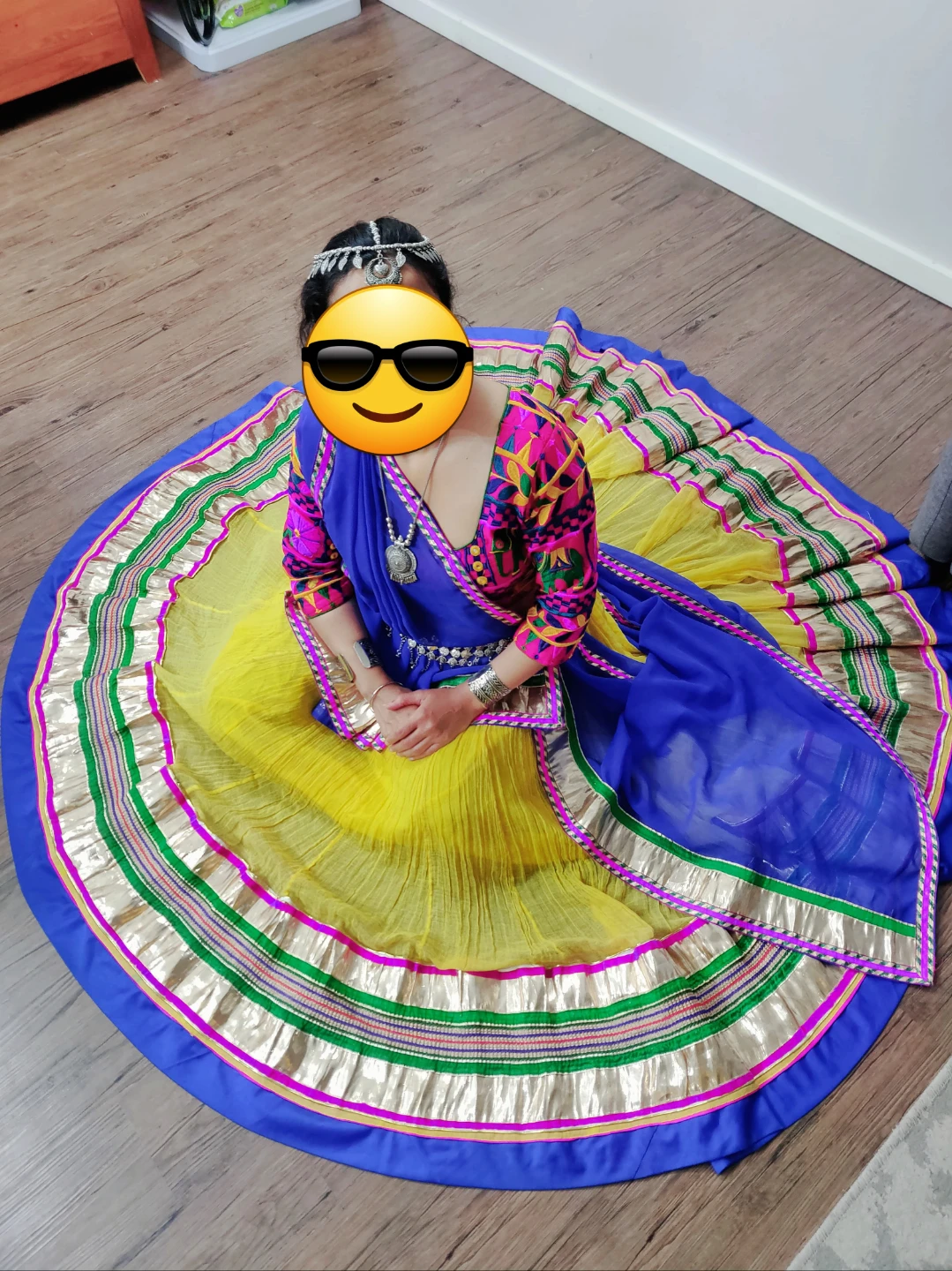 Women's Traditional Indian Dance Outfit