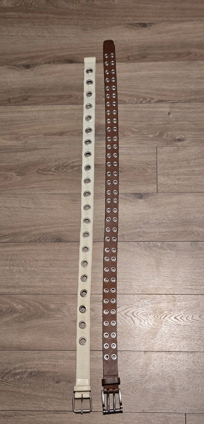 NAB Leather Belt and Canvas Belt