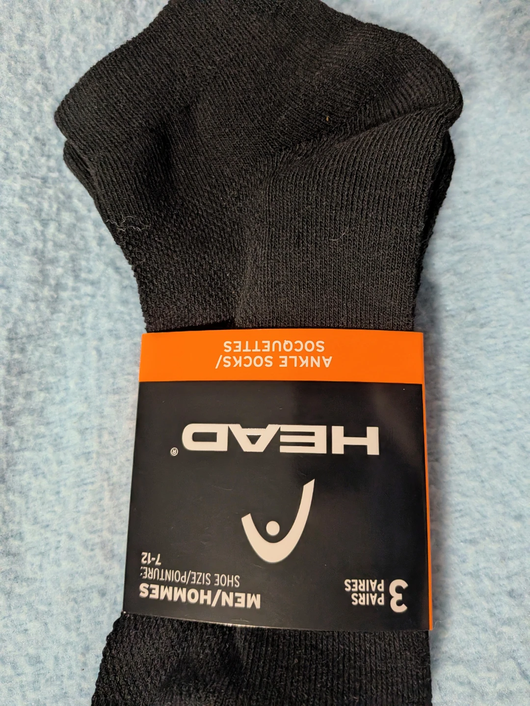 HEAD Men's Ankle Socks (3 Pairs) In black - photo 2