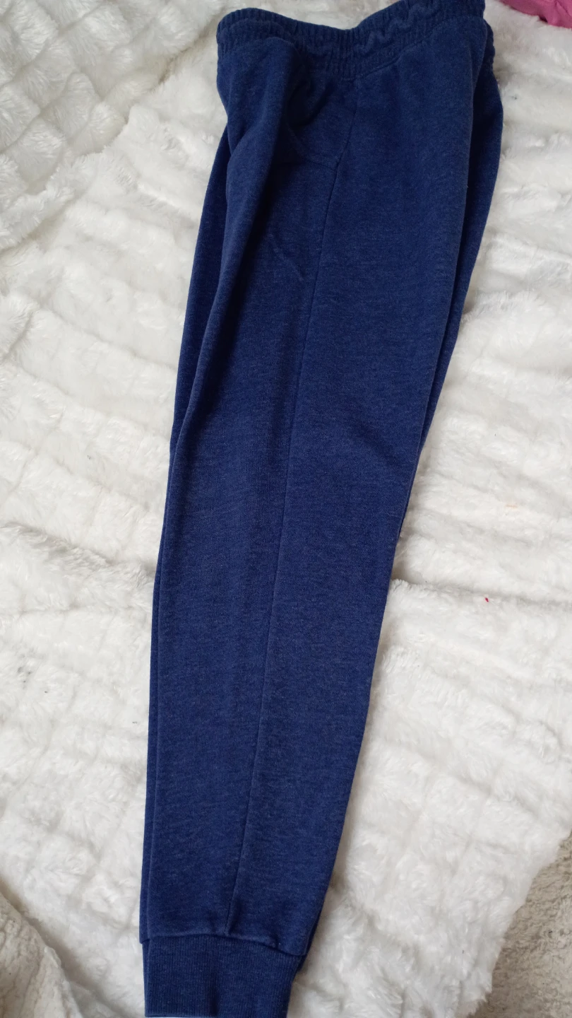 Wonder Nation Girls Blue Heart T-Shirt and Navy Leggings Set - photo 3